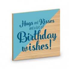 Onderzetter Birthday wishes