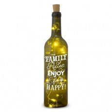 Wine light - Our family rules