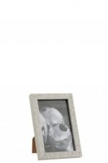 Zilverkleurige fotokader 10x15 cm