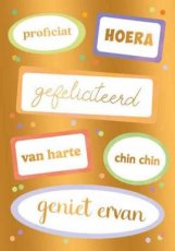 Wenskaart Proficiat