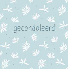 Artige Compassion 50 Wenskaart Gecondoleerd