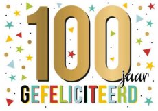 Wenskaart 100 jaar