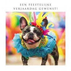 Artige Fun 05 Wenskaart Een feestelijke verjaardag