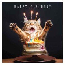 Wenskaart Happy Birthday