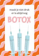 Artige Fun 11 Wenskaart Maak je niet druk