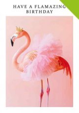 Artige Fun 44 Wenskaart Have a flamazing birthday
