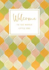 Artige Gold Rush 01 Wenskaart Welcome to the world
