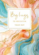 Artige Gold Rush 24 Wenskaart Big hugs
