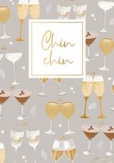 Artige Gold Rush 32 Wenskaart Chin chin