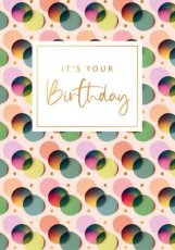 Artige Gold Rush 41 Wenskaart It's your birthday