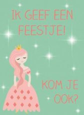 Pakketje uitnodigingskaarten kinderfeestje
