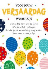 Wenskaart Verjaardag Intense