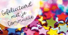 Wenskaart Communie
