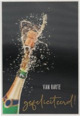 3D wenskaart Van harte gefeliciteerd!