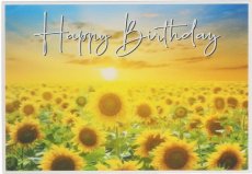 3D wenskaart Happy birthday