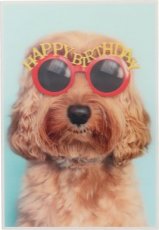 3D wenskaart Happy birthday