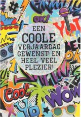 Depesche Kinderkaart 54 Wenskaart Een coole verjaardag gewenst