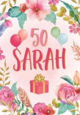Wenskaart 50 jaar Sarah
