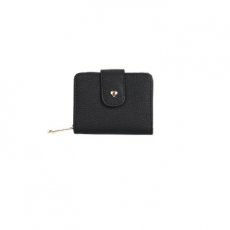 Gessy P033 PL363 Black Zwarte portemonnee