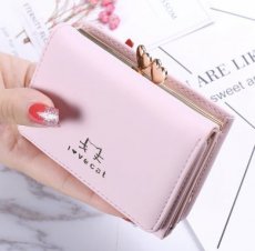 Roze portemonnee