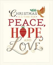 Kerst AG molen 11 Wenskaart Christmas is a time for