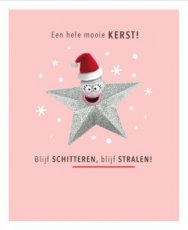 Wenskaart Een hele mooie kerst