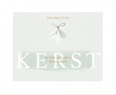 Wenskaart Prettige kerst