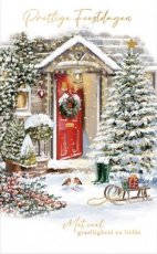 Wenskaart Prettige feestdagen