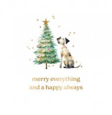 Wenskaart Merry everything