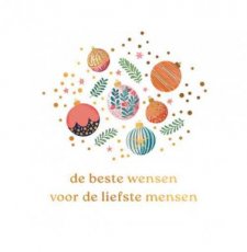 Kerst Cosi Artige 14 Wenskaart De beste wensen voor de liefste mensen