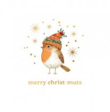 Kerst Cosi Artige 19 Wenskaart Merry christ-muts