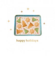 Wenskaart Happy holidays