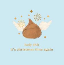 Kerst Cosi Artige 33 Wenskaart Holy shit