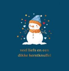 Kerst Cosi Artige 38 Wenskaart Veel liefs en een dikke kerstknuffel