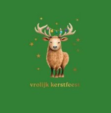 Kerst Cosi Artige 39 Wenskaart Vrolijk kerstfeest