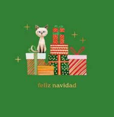 Kerst Cosi Artige 56 Wenskaart Feliz navidad