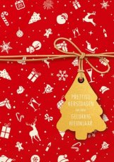 Pakketje met 10 kerstkaarten