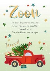 Wenskaart Zoon