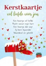 Kerst Intense 28 Wenskaart Kerstkaartje vol liefde