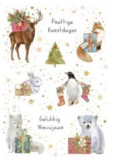 Kerst Magical Moments Paperclip 09 Wenskaart Prettige Kerstdagen