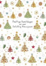 Kerst Magical Moments Paperclip 12 Wenskaart Prettige Kerstdagen