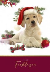 Kerst Paperclip doos Christmas Companions 03 Doos met 8 kerstkaarten