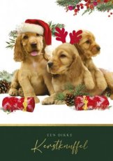 Kerst Paperclip doos Christmas Companions 04 Doos met 8 kerstkaarten