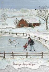 Doos met 16 kerstkaarten