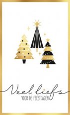 Doos met 12 kerstkaarten