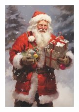 Doos met 8 kerstkaarten