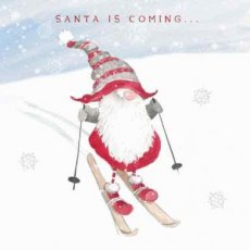 Kerst Tracks 05 Wenskaart Santa is coming