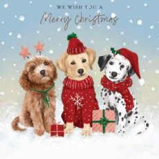 Wenskaart We wish you a merry christmas