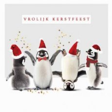Wenskaart vrolijk kerstfeest
