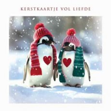 Kerstkaartje vol liefde